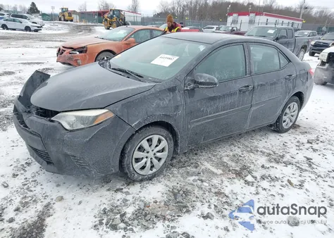 2014 Toyota Corolla Le from USA, damaged, VIN 2T1BURHE2EC104164